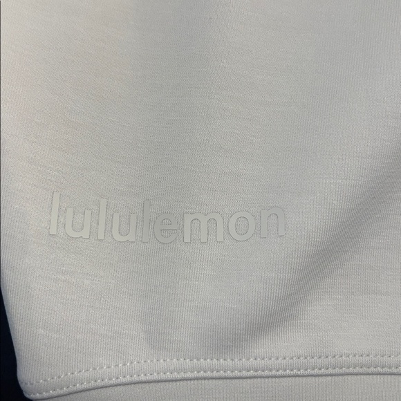 Lululemon Perfectly Oversized Cropped Crew Softstreme Bone Size 0 - Picture 5 of 7